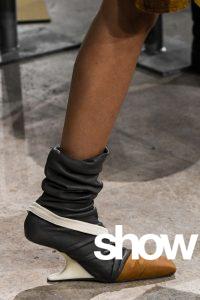 Rick Owens close-up shoes Woman Fall Winter 2018 Paris